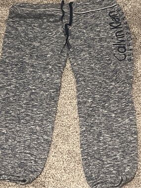 Calvin Klein Gray Marled Jogger Pants